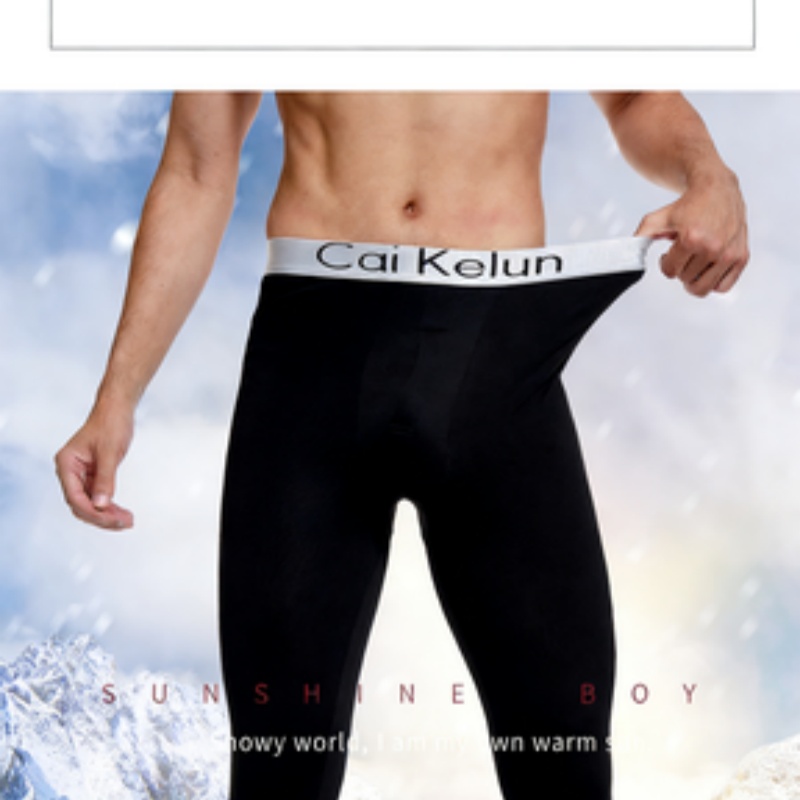 メンズサーマルアンダーウェアパンツ 冬用 厚手フリース裏地  - Compression Long Pant のレビューと価格