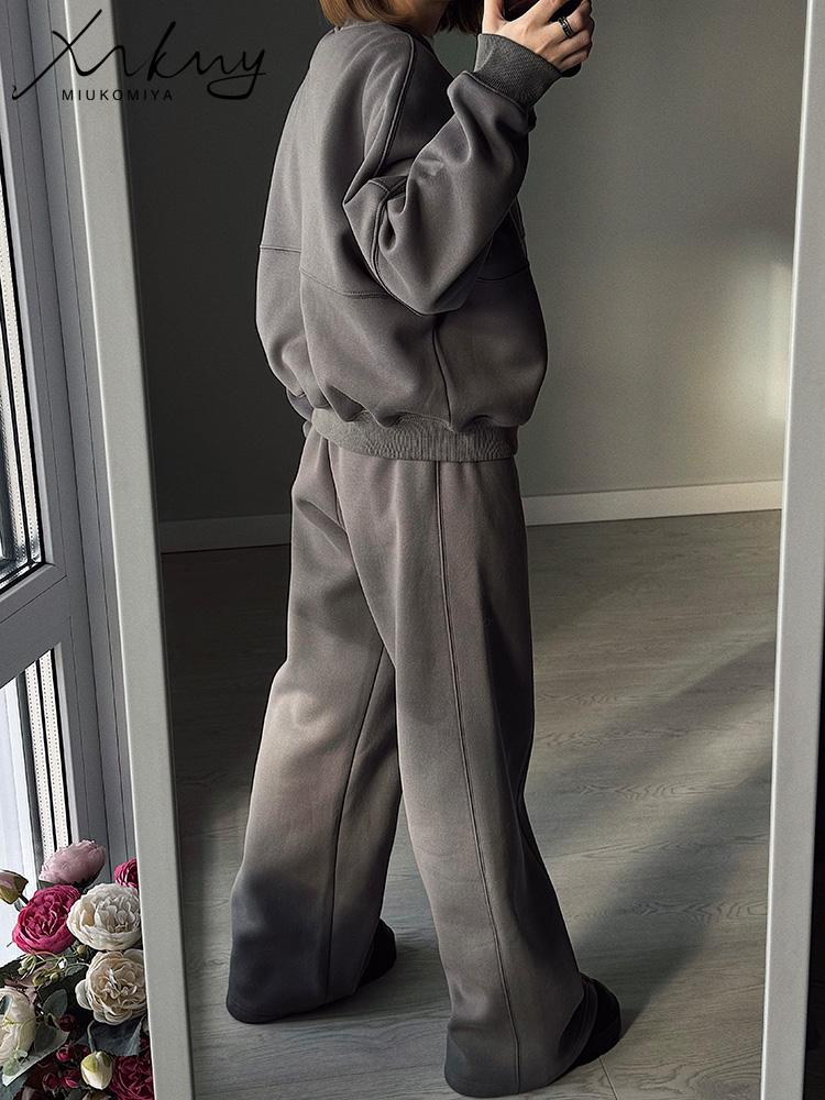 レディース用あったかスウェット上下セット 冬用2ピース 厚手 - Thermal Long John のレビューと価格